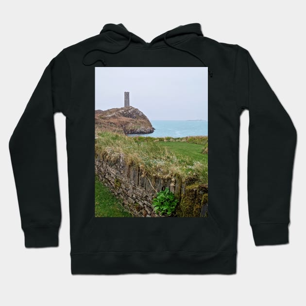 Ruins on Rock Island, County Cork, Ireland Hoodie by irishmurr